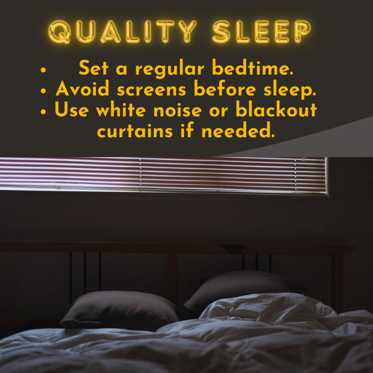 Quality Sleep is one of tips to Boost Energy